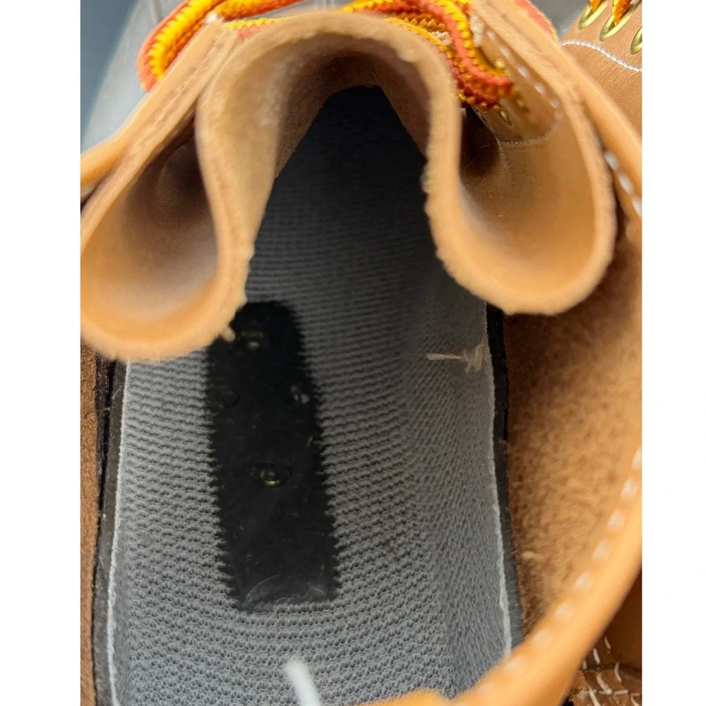 Bean Boots by LL Bean-Tan Brown, Waterproof Duck Boots, Mens 6 Inch, Size 9 Wide